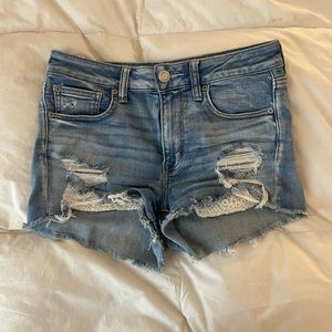 american eagle jean shorts